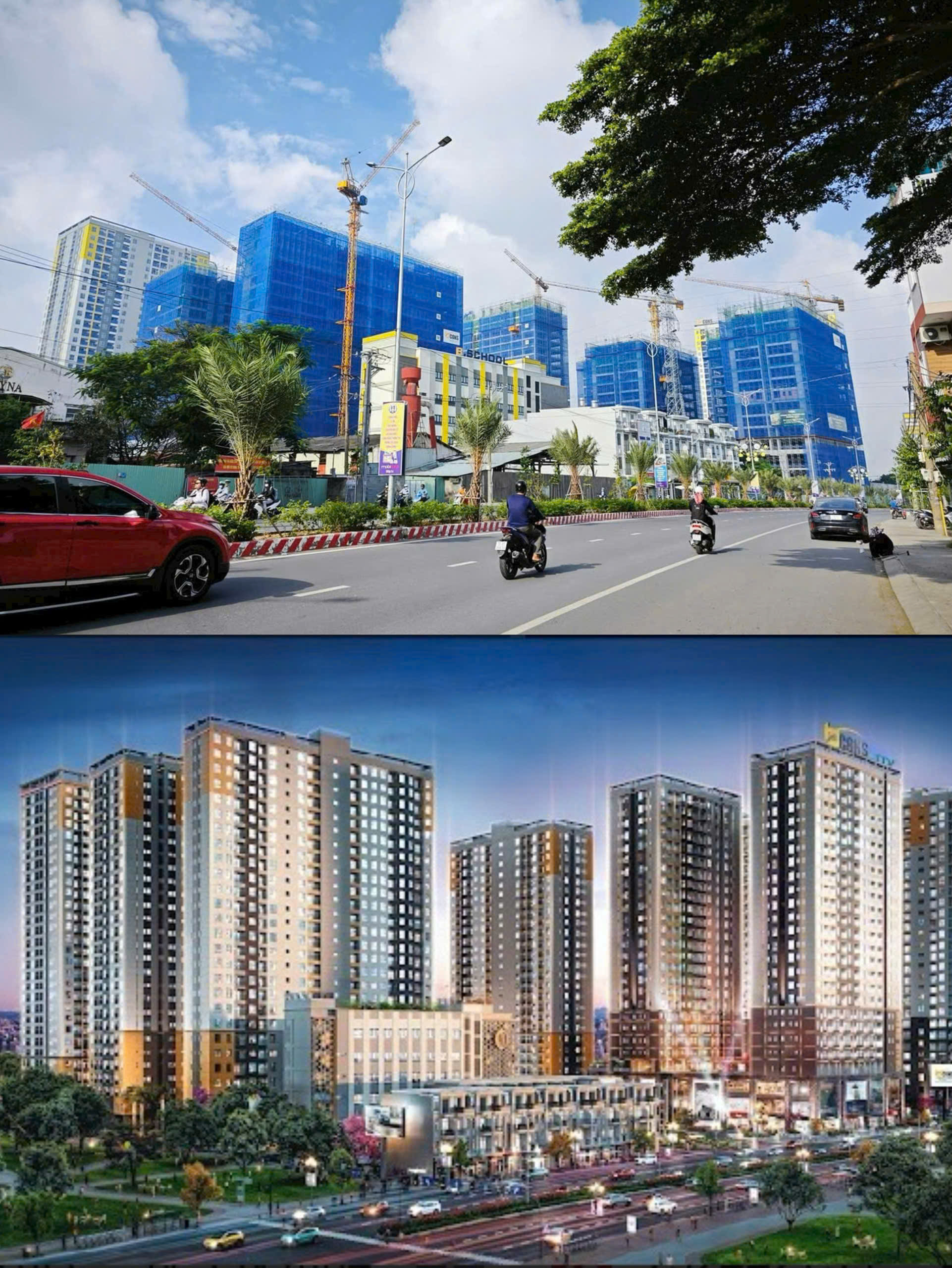 Toàn cảnh dự án Bcons City