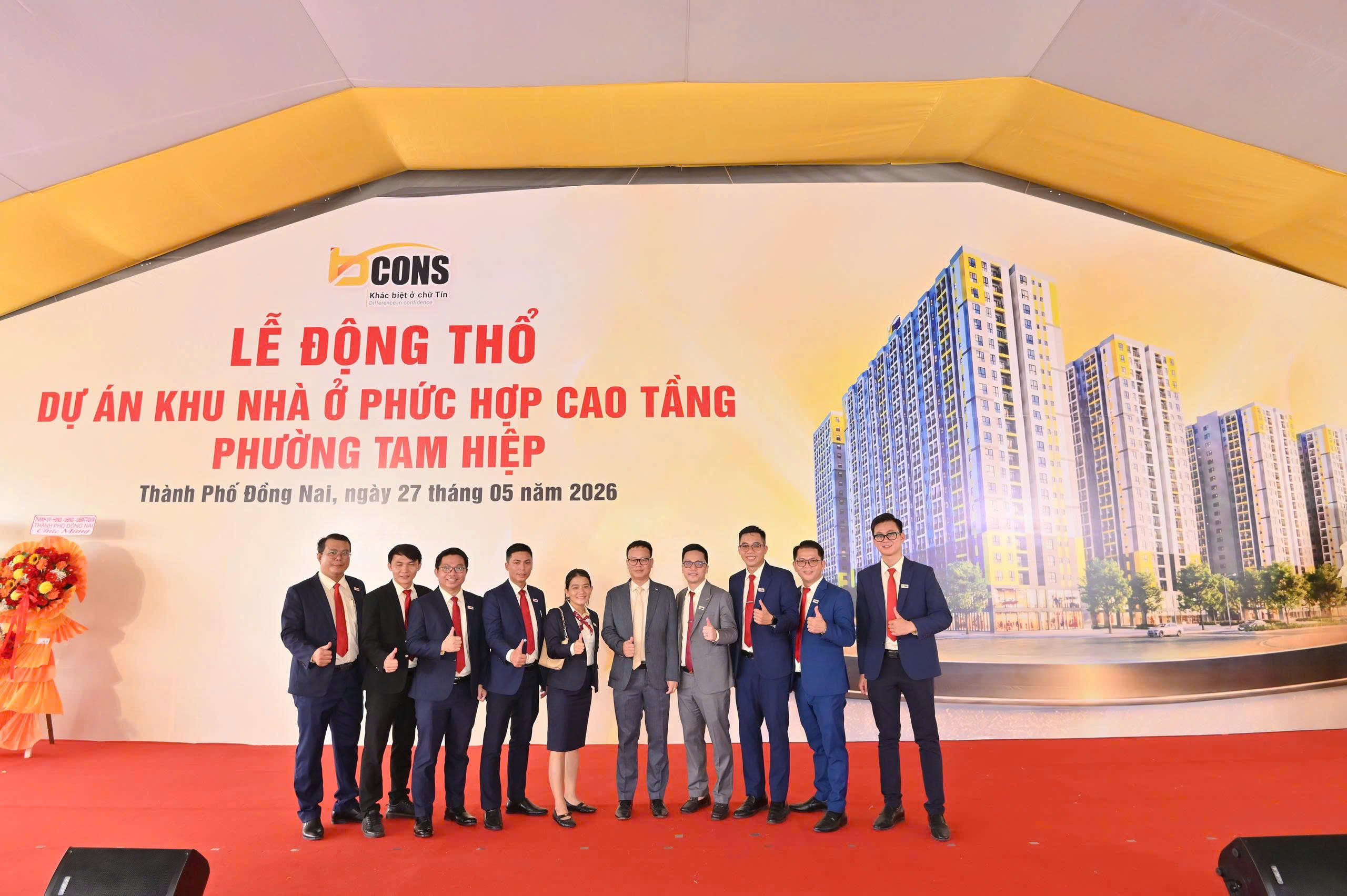 Tập đoàn Bcons Động Thổ Dự Án Bcons Tam Hiệp Gần 4.500 Tỷ Đồng Tại Trung Tâm Đồng Nai