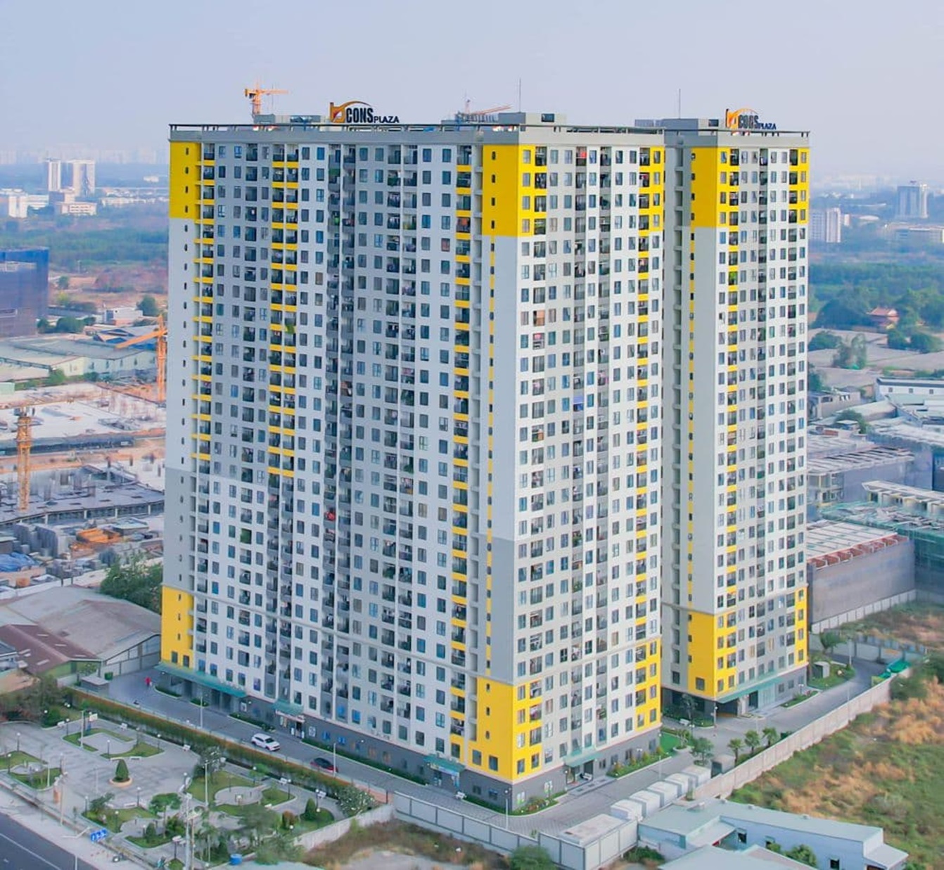Hình ảnh thực tế Bcons Plaza