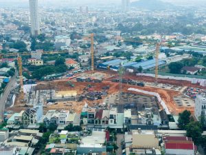 Hình ảnh tiến độ Bcons Center City tháng 6/2026
