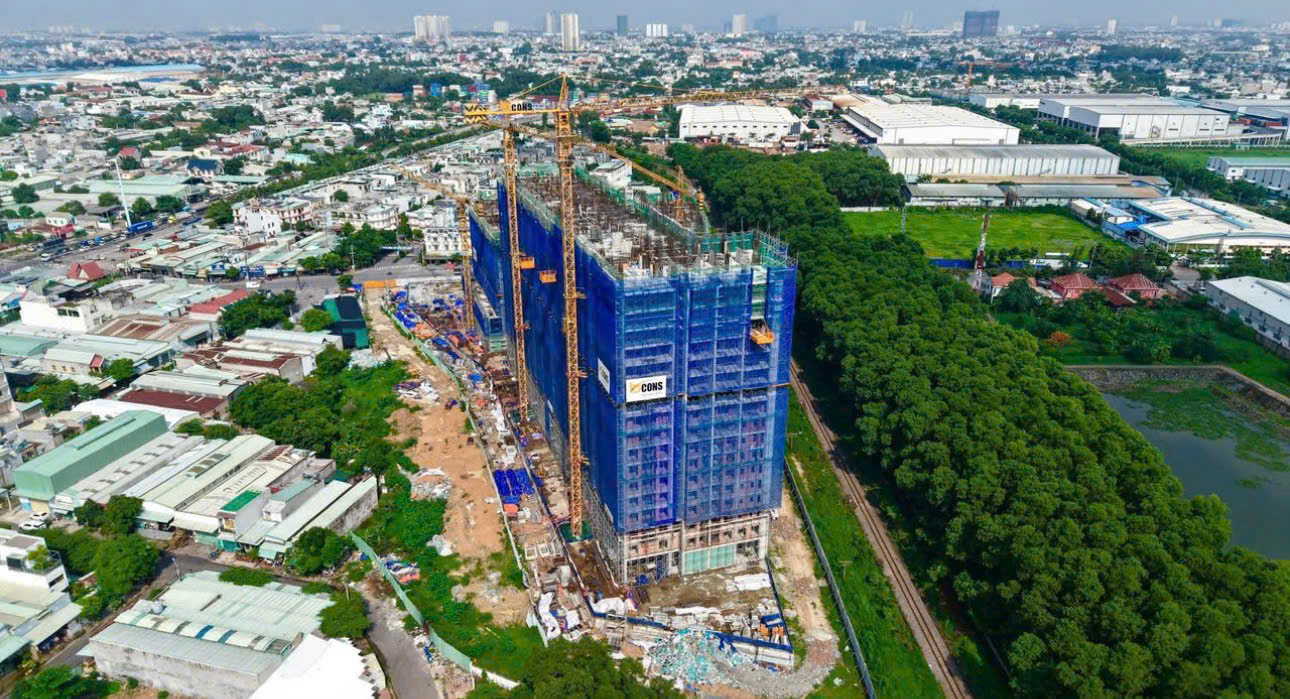 Toàn cảnh tiến độ dự án Bcons Solary cập nhật mới nhất tháng 6/2026.