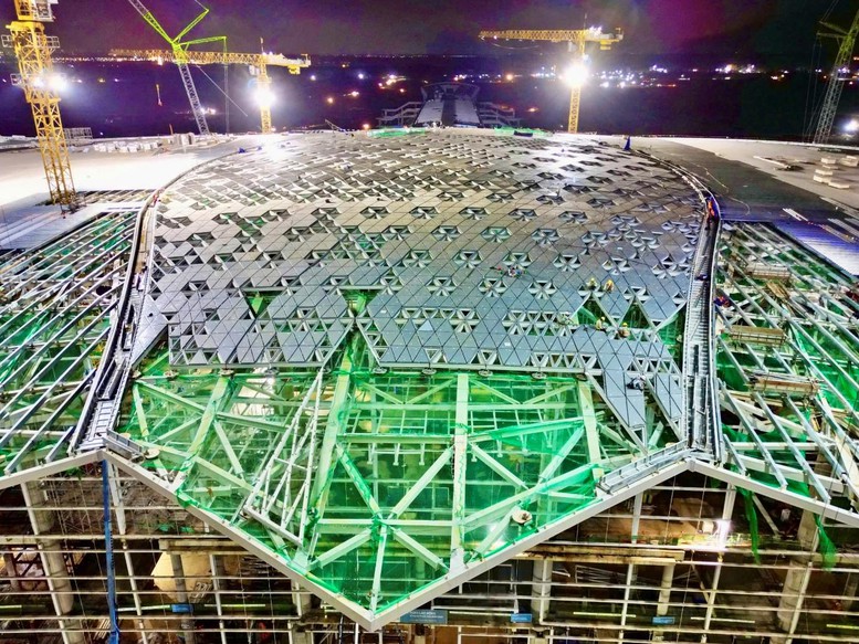 Toàn cảnh đại công trường tiến độ sân bay Long Thành