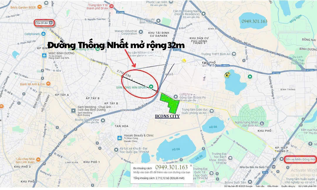 Đền bù dự án Đường Đông Tây