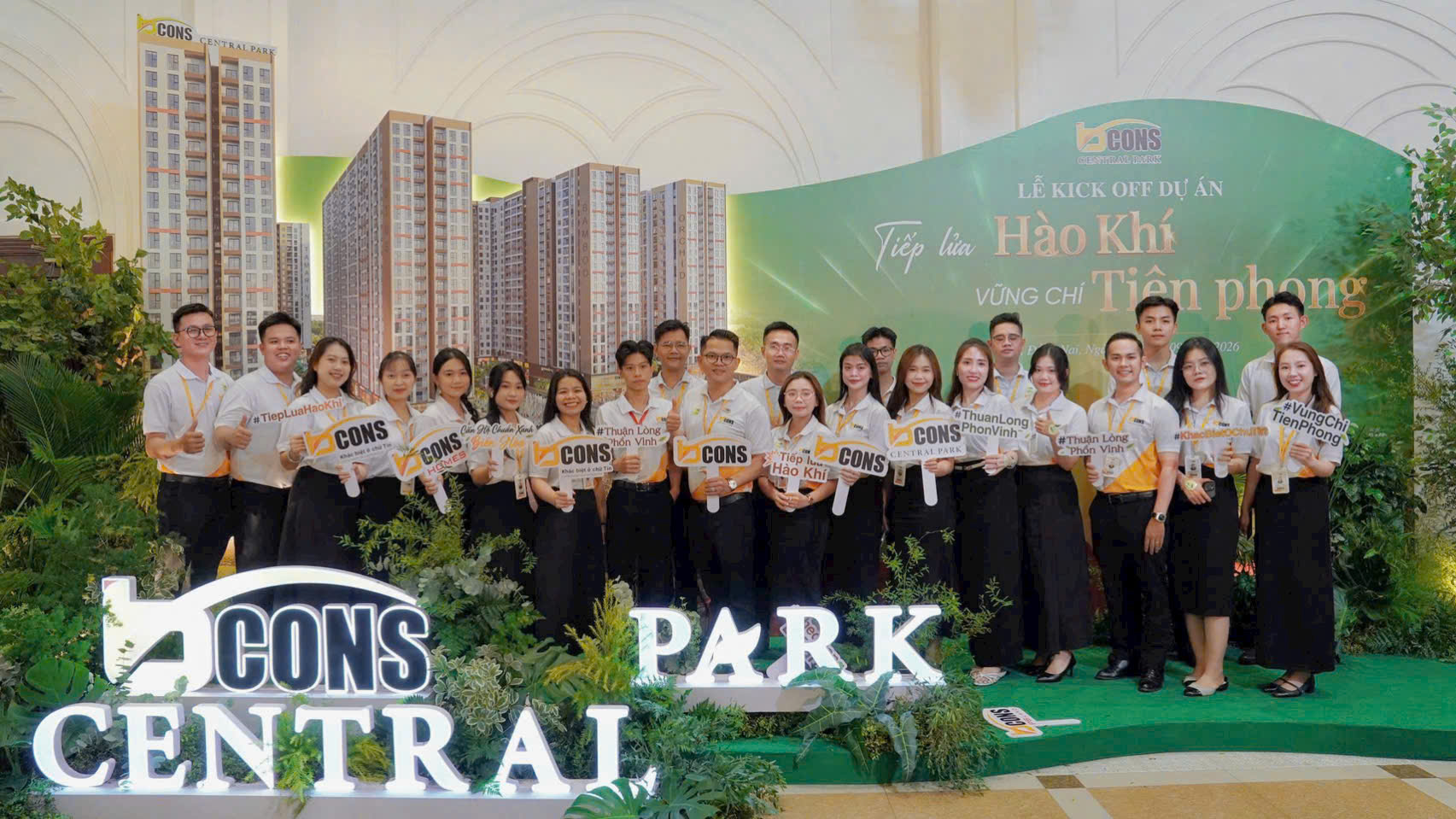 kick off Bcons Central Park